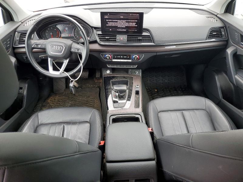 2021 Audi Q5 მანქანა იყიდება აუქციონზე, vin: WA1AAAFY9M2115737, აუქციონის ნომერი: 56256216