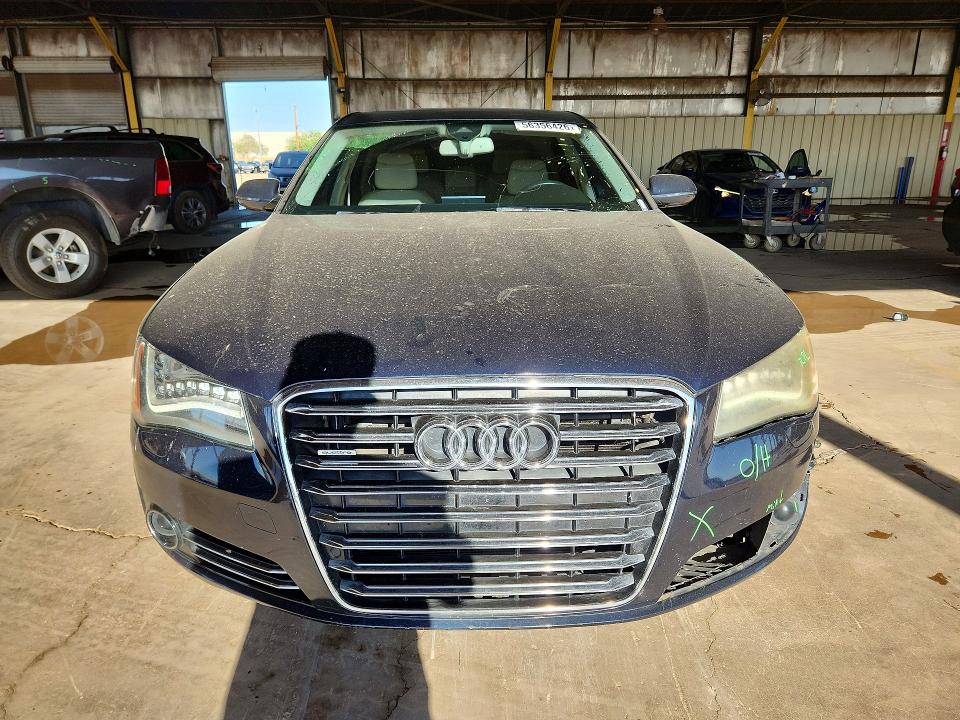 2012 Audi A8 მანქანა იყიდება აუქციონზე, vin: WAURVAFD4CN032530, აუქციონის ნომერი: 56356426