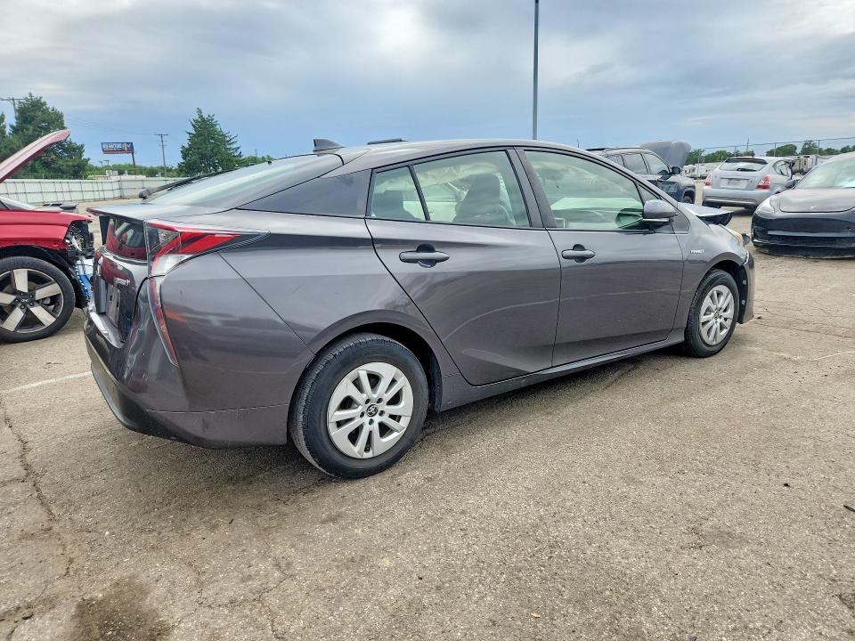 55346136 :رقم المزاد ، JTDKBRFU0H3554795 vin ، 2017 Toyota Prius مزاد بيع