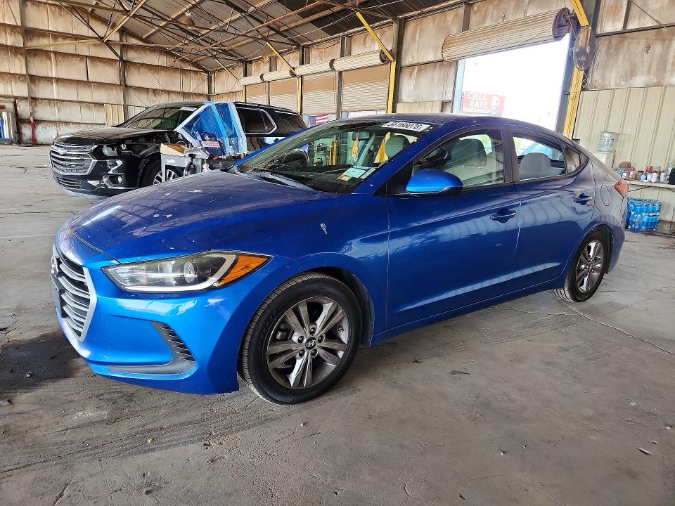 Продаж на аукціоні авто 2017 Hyundai Elantra, vin: KMHD84LF3HU223182, номер лоту: 56166076
