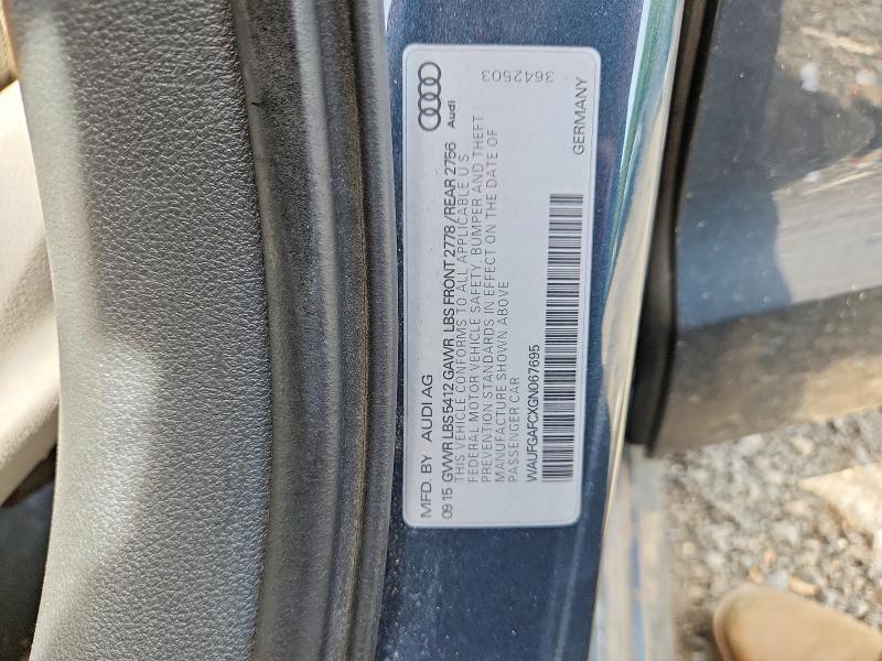 Продажа на аукционе авто 2016 Audi A6, vin: WAUFGAFCXGN067695, номер лота: 54963286