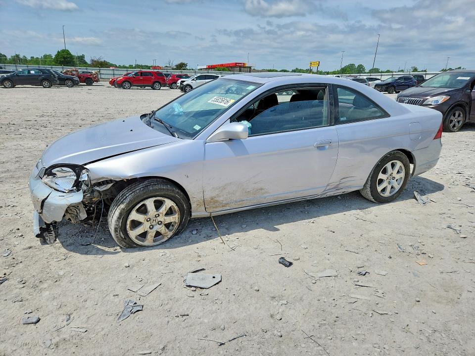 2003 Honda Civic მანქანა იყიდება აუქციონზე, vin: 1HGEM22933L037811, აუქციონის ნომერი: 55825816