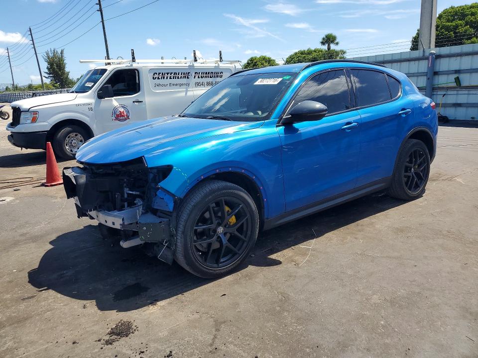 Продажа на аукционе авто 2019 Alfa Romeo Stelvio, vin: ZASPAKAN8K7C49052, номер лота: 58272716