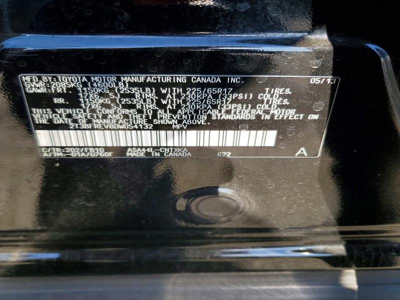 Продажа на аукционе авто 2013 Toyota Rav4, vin: 2T3BFREV8DW054132, номер лота: 56257916