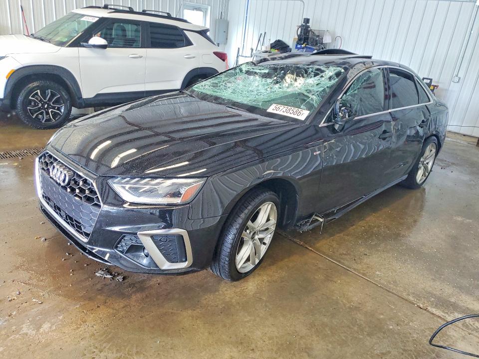 Продаж на аукціоні авто 2022 Audi A4, vin: WAUEAAF49NN013873, номер лоту: 56738586