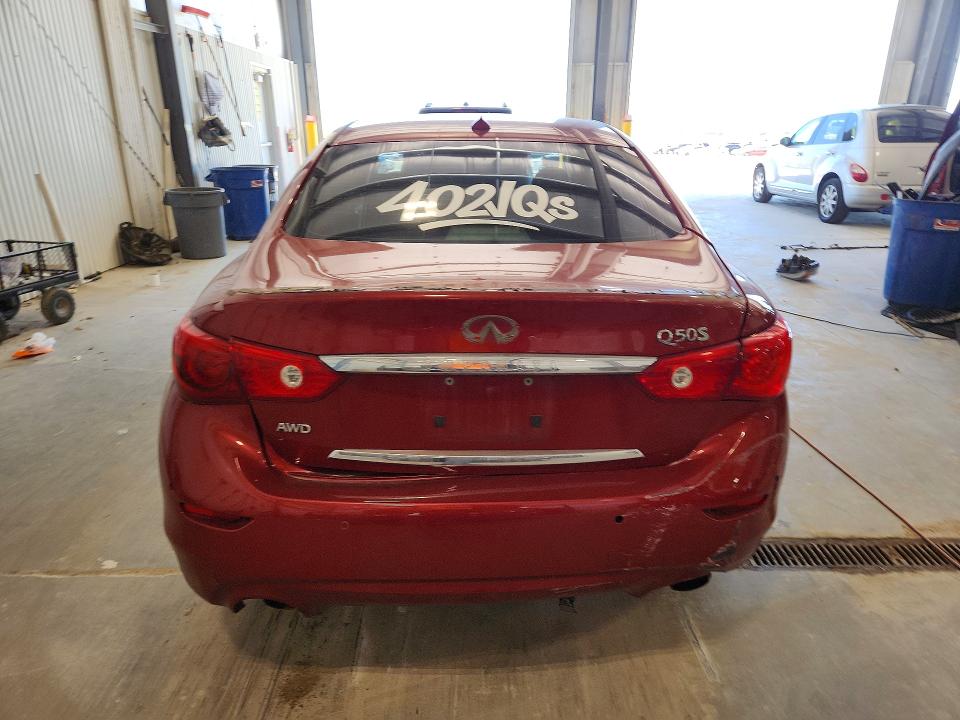 Продаж на аукціоні авто 2014 Infiniti Q50 Hybrid, vin: JN1AV7ARXEM702020, номер лоту: 56978716