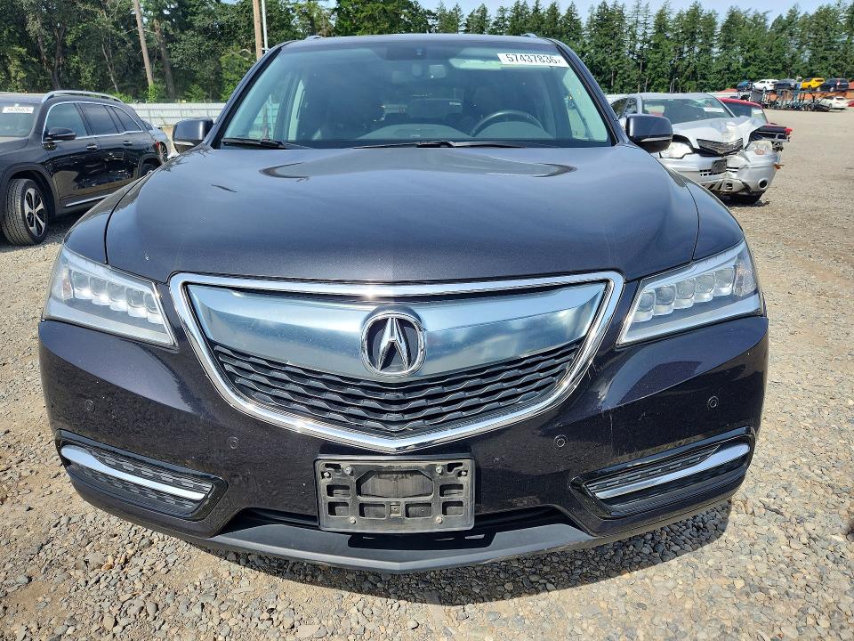 2015 Acura Mdx მანქანა იყიდება აუქციონზე, vin: 5FRYD4H85FB009066, აუქციონის ნომერი: 57437836