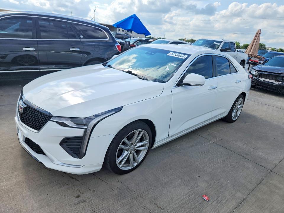 Auction sale of the 2022 Cadillac Ct4, vin: 1G6DA5RK1N0136440, lot number: 56730066