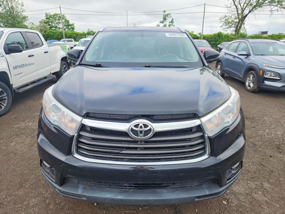 Продажа на аукционе авто 2015 Toyota Highlander, vin: 5TDDKRFH5FS088420, номер лота: 56807056