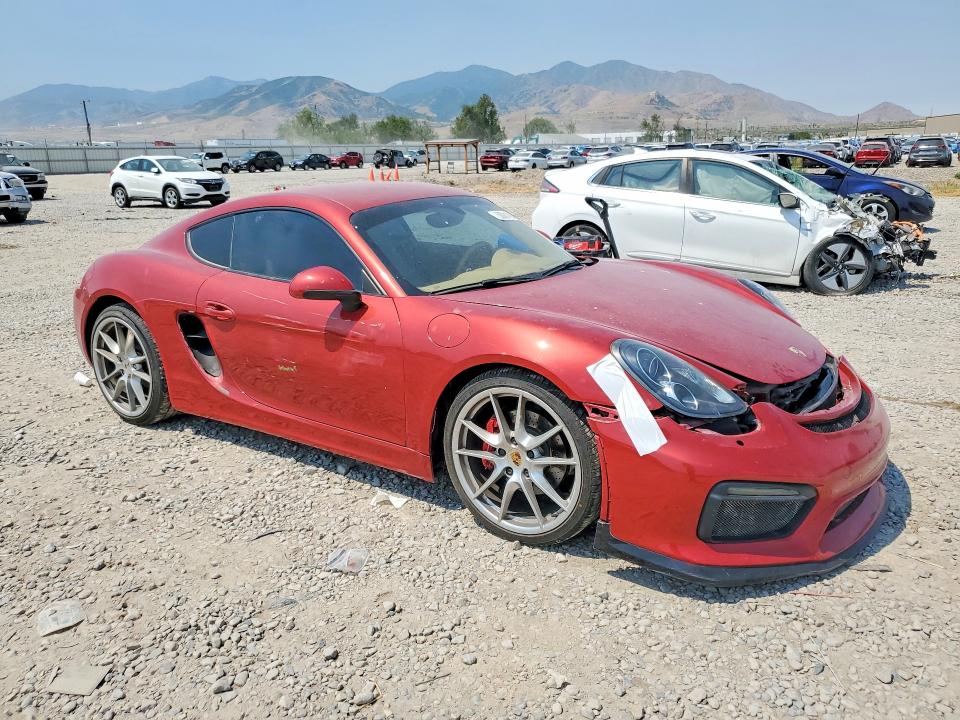 58081496 :رقم المزاد ، WP0AB2A87EK193743 vin ، 2014 Porsche Cayman مزاد بيع
