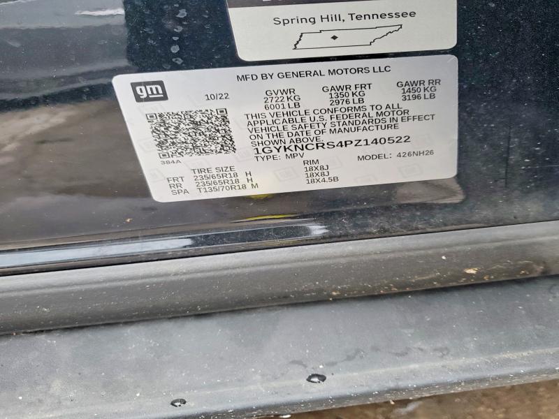 Продажа на аукционе авто 2023 Cadillac Xt5, vin: 1GYKNCRS4PZ140522, номер лота: 57782176