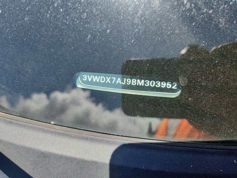Aukcja sprzedaży 2011 Volkswagen Jetta, vin: 3VWDX7AJ9BM303952, numer aukcji: 57359806