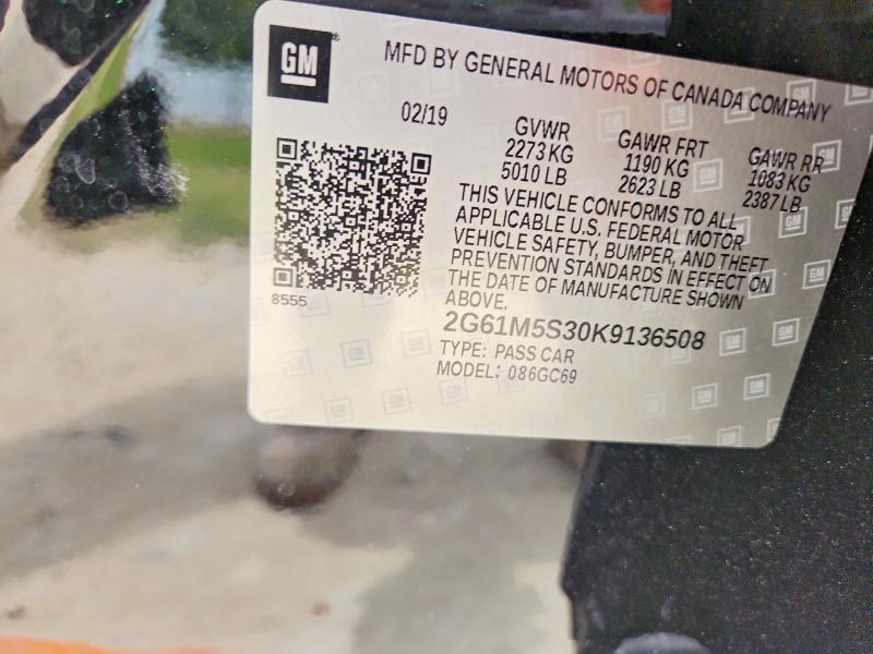 Aukcja sprzedaży 2019 Cadillac Xts, vin: 2G61M5S30K9136508, numer aukcji: 59185826
