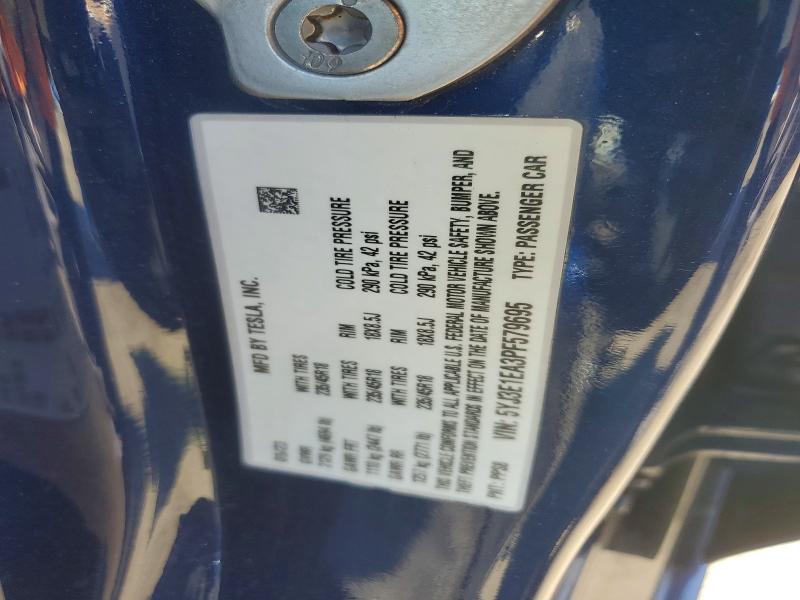 Aukcja sprzedaży 2023 Tesla Model 3, vin: 5YJ3E1EA3PF579695, numer aukcji: 57326746