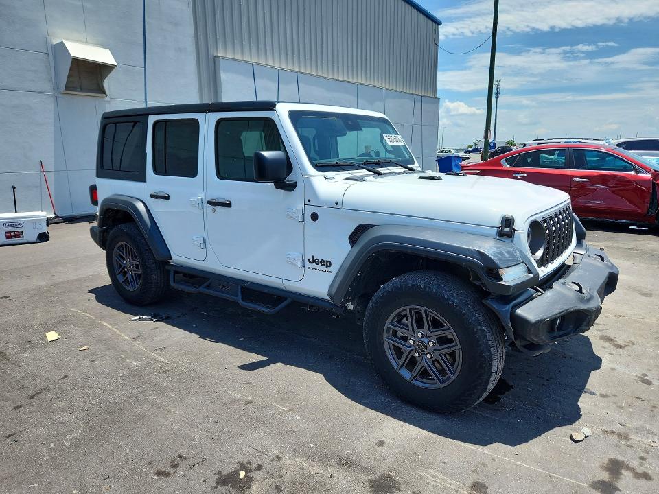 55876866 :رقم المزاد ، 1C4PJXDG4RW258737 vin ، 2024 Jeep Wrangler مزاد بيع