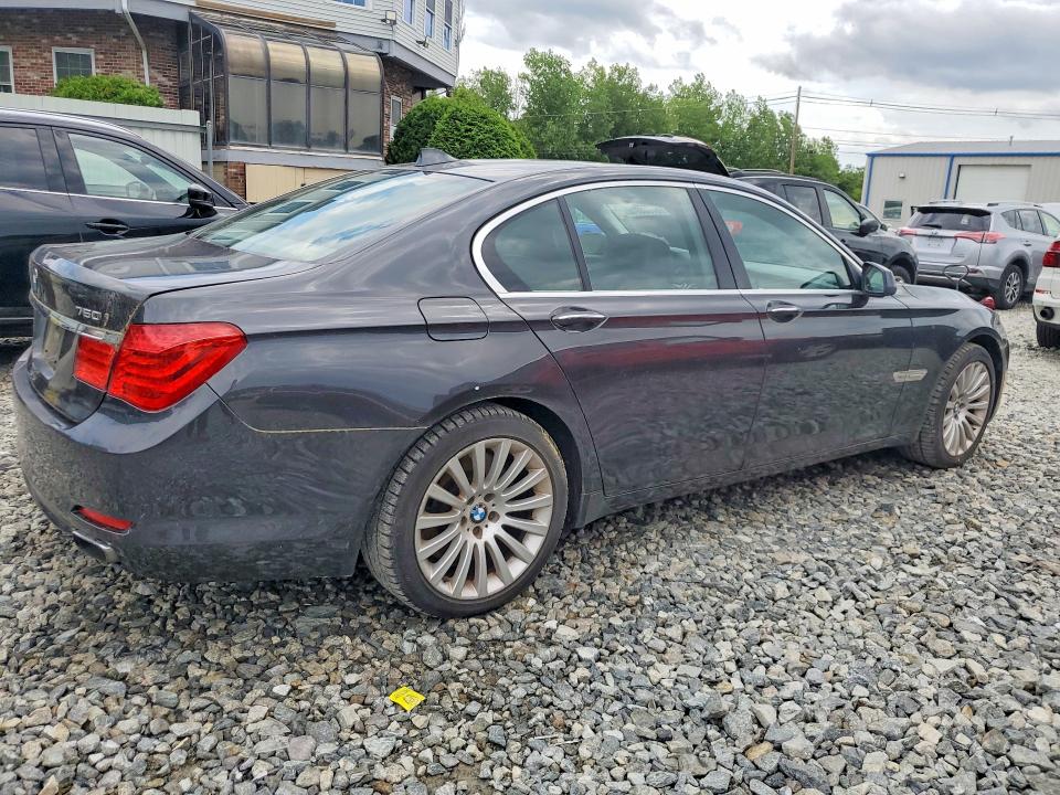 2012 Bmw 750 მანქანა იყიდება აუქციონზე, vin: WBAKC6C56CC396185, აუქციონის ნომერი: 57888716