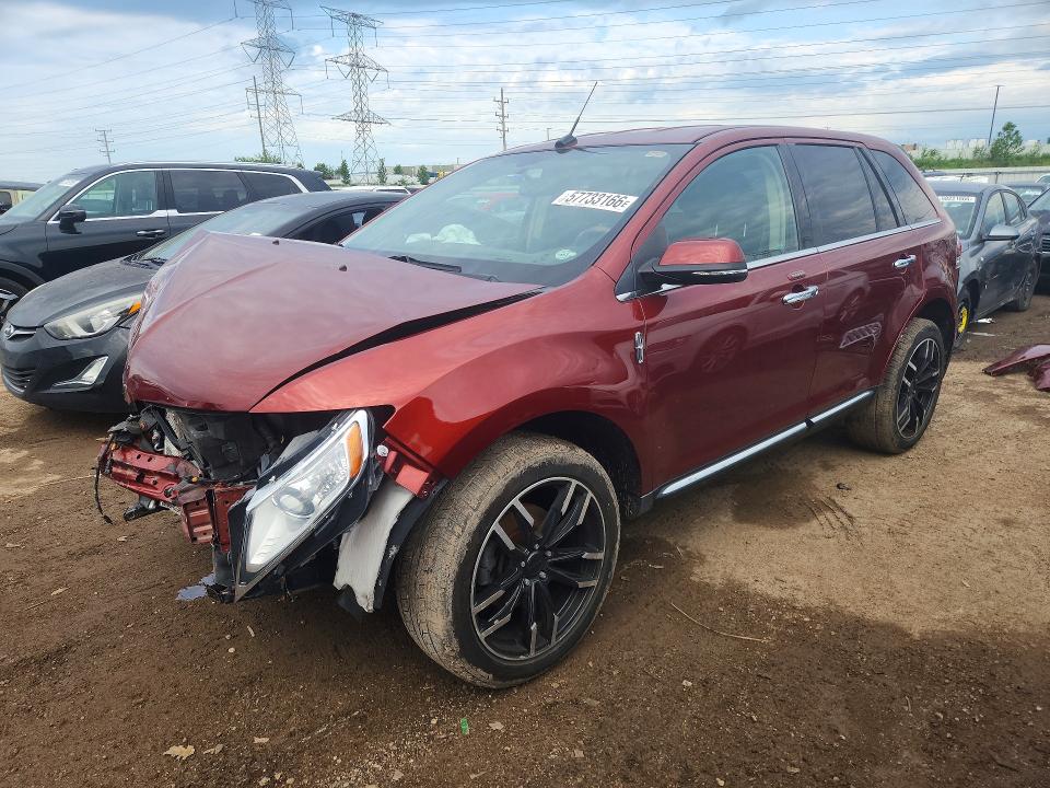 57733166 :رقم المزاد ، 2LMDJ8JK3FBL25455 vin ، 2015 Lincoln Mkx مزاد بيع