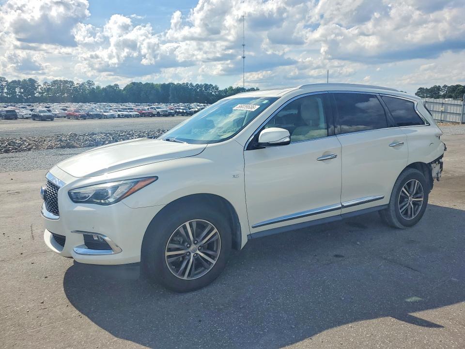 56039686 :رقم المزاد ، 5N1DL0MM8HC530793 vin ، 2017 Infiniti Qx60 مزاد بيع