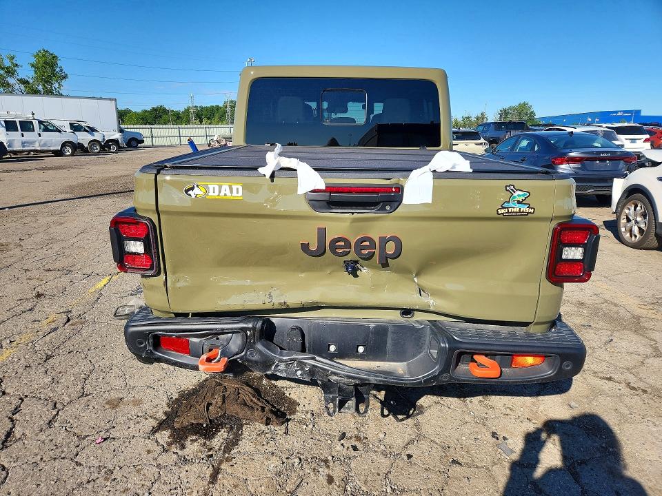 2025 Jeep Gladiator მანქანა იყიდება აუქციონზე, vin: 1C6RJTEG5SL543980, აუქციონის ნომერი: 57900316
