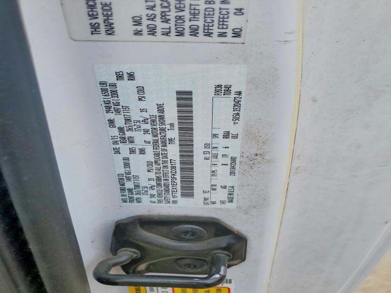 Aukcja sprzedaży 2015 Ford F150, vin: 1FTEX1EP3FKD38177, numer aukcji: 55746206