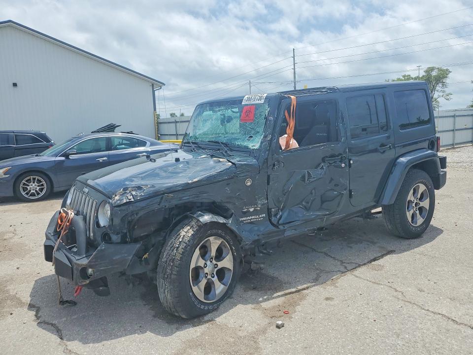 Продажа на аукционе авто 2017 Jeep Wrangler Unlimited, vin: 1C4BJWEG1HL532589, номер лота: 56870156