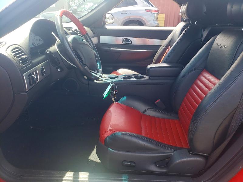 2002 Ford Thunderbird მანქანა იყიდება აუქციონზე, vin: 1FAHP60A62Y122480, აუქციონის ნომერი: 57238976