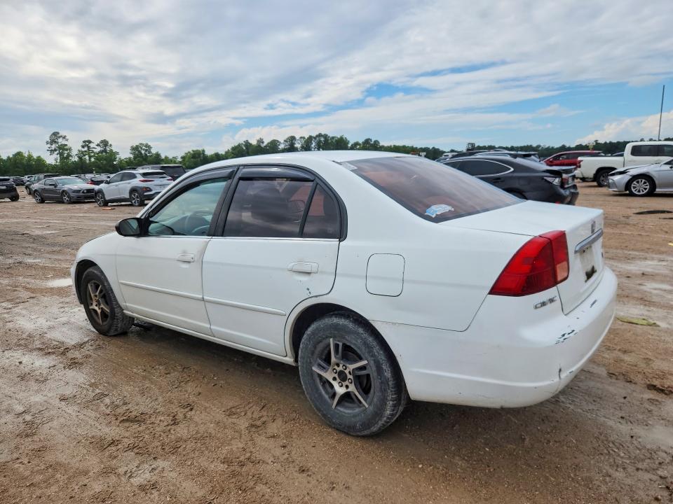 2002 Honda Civic მანქანა იყიდება აუქციონზე, vin: 2HGES16562H570223, აუქციონის ნომერი: 57379376