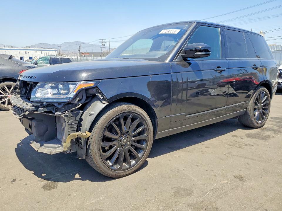 Продажа на аукционе авто 2017 Land Rover Range Rover, vin: SALGS2FE4HA349068, номер лота: 54543866