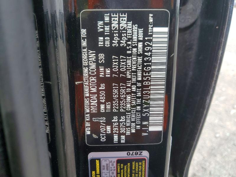 Продаж на аукціоні авто 2014 Hyundai Santa Fe Sport, vin: 5XYZU3LB5EG134921, номер лоту: 57876976