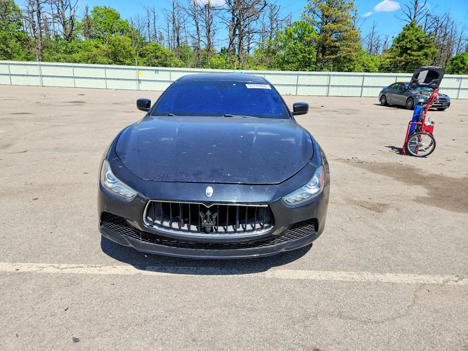 2015 Maserati Ghibli მანქანა იყიდება აუქციონზე, vin: ZAM57XSA3F1162137, აუქციონის ნომერი: 55743866