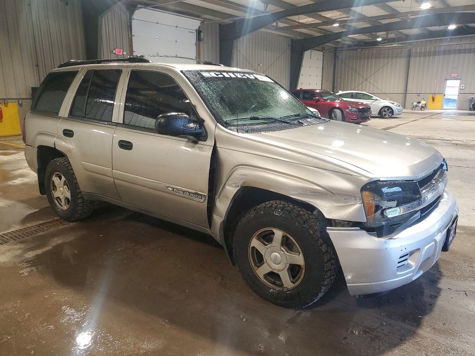 2002 Chevrolet Trailblazer მანქანა იყიდება აუქციონზე, vin: 1GNDT13S922515749, აუქციონის ნომერი: 58438716