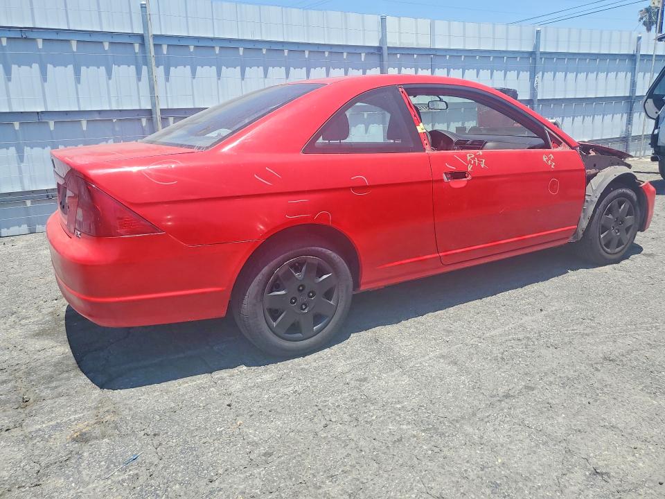 58511206 :رقم المزاد ، 1HGEM229X2L071257 vin ، 2002 Honda Civic مزاد بيع