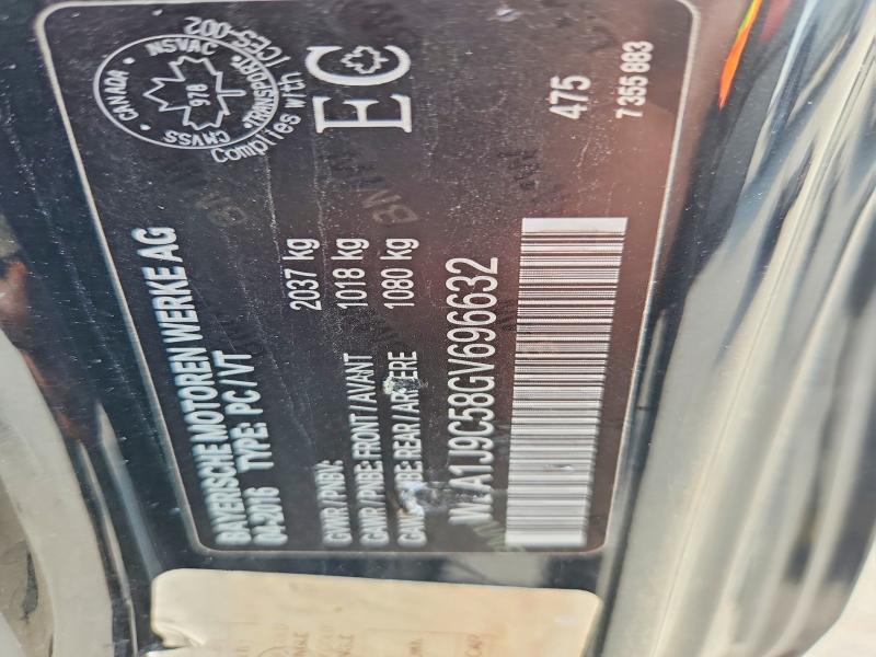 Aukcja sprzedaży 2016 Bmw M235xi, vin: WBA1J9C58GV696632, numer aukcji: 58355346