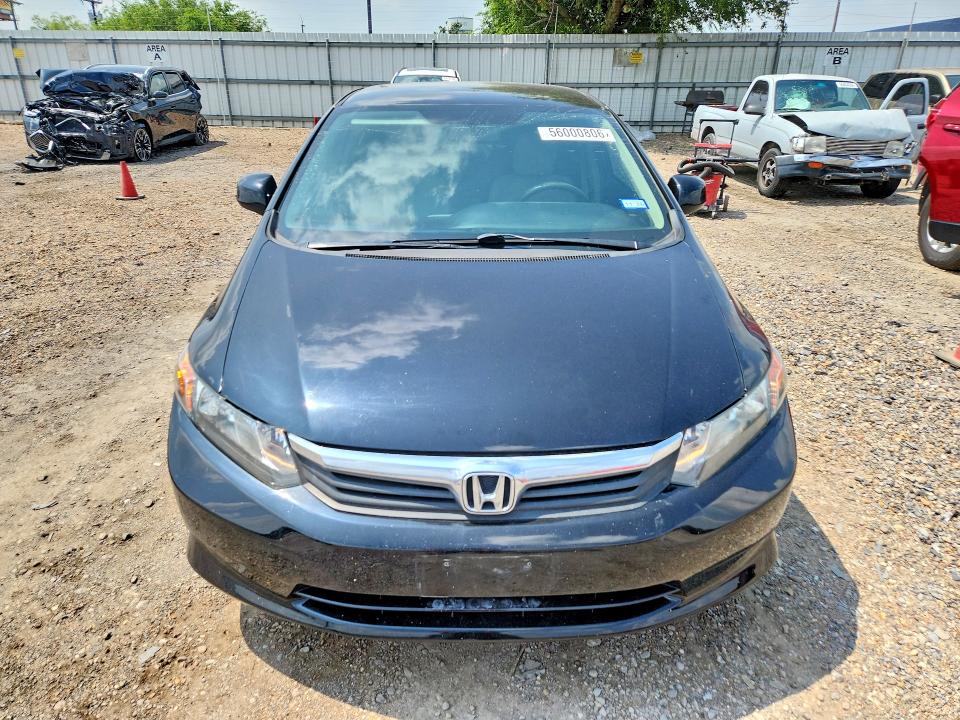 56000806 :رقم المزاد ، 19XFB2F57CE107738 vin ، 2012 Honda Civic مزاد بيع