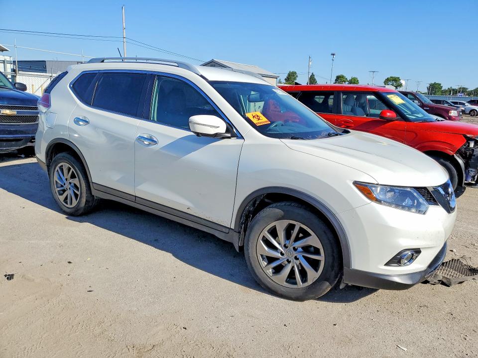 2015 Nissan Rogue მანქანა იყიდება აუქციონზე, vin: 5N1AT2MV0FC830204, აუქციონის ნომერი: 55724346