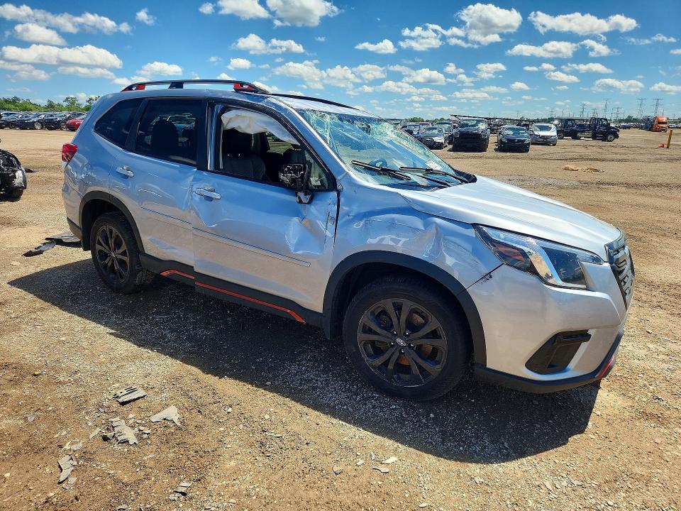 2023 Subaru Forester მანქანა იყიდება აუქციონზე, vin: JF2SKAJC0PH458877, აუქციონის ნომერი: 57020566