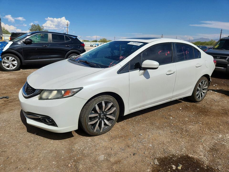Auction sale of the 2015 Honda Civic, vin: 19XFB2F93FE067374, lot number: 57201466