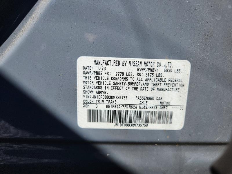 Продаж на аукціоні авто 2024 Nissan Ariya, vin: JN1DF0BB3RM735756, номер лоту: 58541606