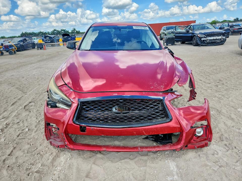 2017 Infiniti Q50 მანქანა იყიდება აუქციონზე, vin: JN1FV7AP8HM851051, აუქციონის ნომერი: 59243786