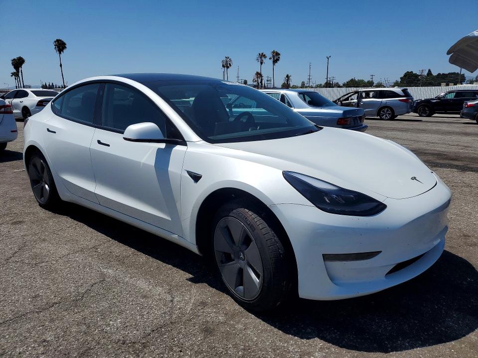 Продажа на аукционе авто 2023 Tesla Model 3, vin: 5YJ3E1EA6PF496150, номер лота: 57576646