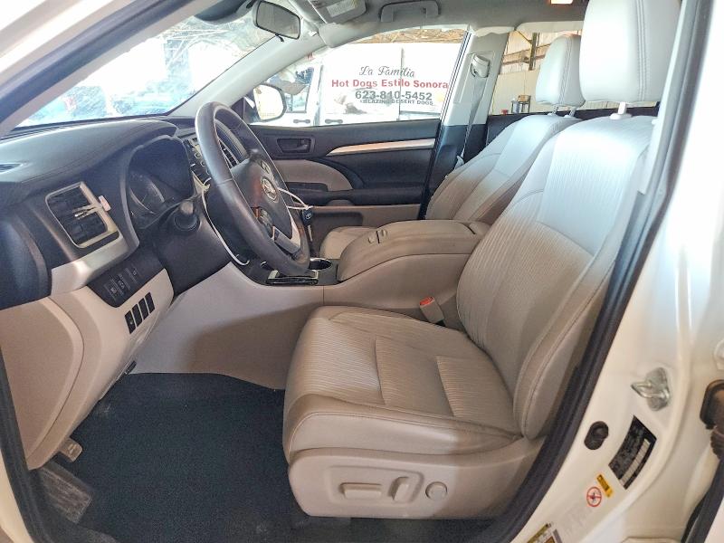 Auction sale of the 2019 Toyota Highlander, vin: 5TDZZRFH4KS370172, lot number: 59126496