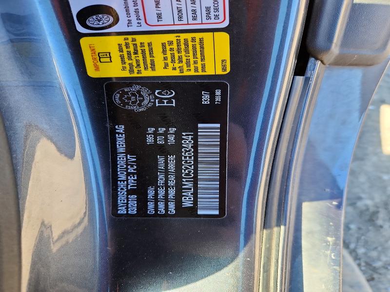 Продажа на аукционе авто 2016 Bmw Z4, vin: WBALM1C52GE634841, номер лота: 54530326