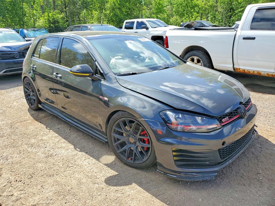 56586776 :رقم المزاد ، 3VW4T7AU2FM056625 vin ، 2015 Volkswagen Gti مزاد بيع