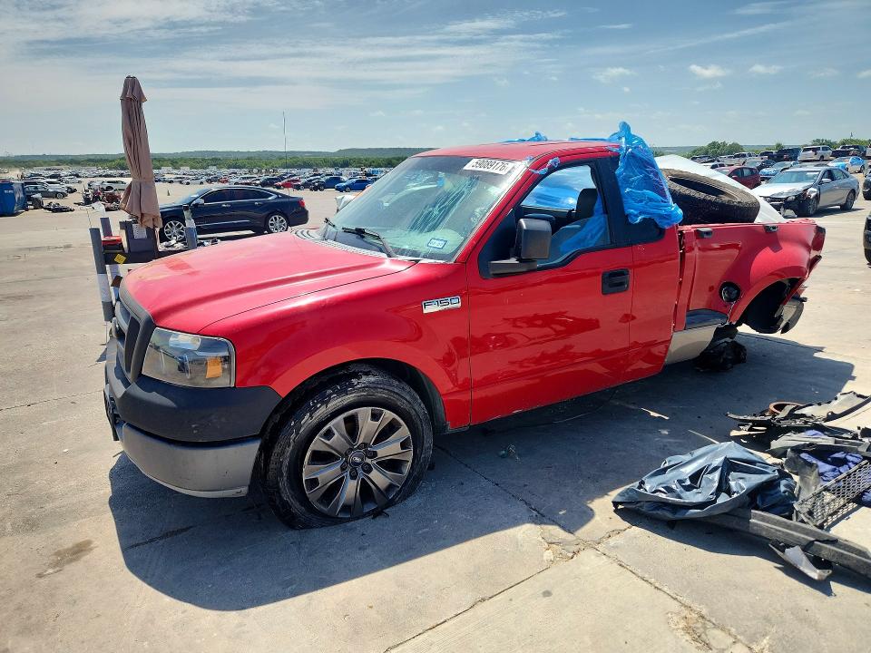 59089176 :رقم المزاد ، 1FTRF12275NA05071 vin ، 2005 Ford F150 مزاد بيع