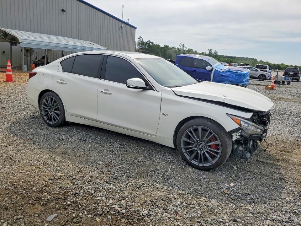 2018 Infiniti Q50 მანქანა იყიდება აუქციონზე, vin: JN1EV7AR7JM445197, აუქციონის ნომერი: 58758076