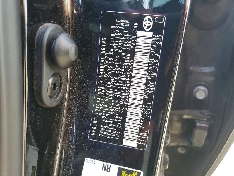 Aukcja sprzedaży 2023 Toyota Corolla, vin: 5YFS4MCE9PP153455, numer aukcji: 55804506