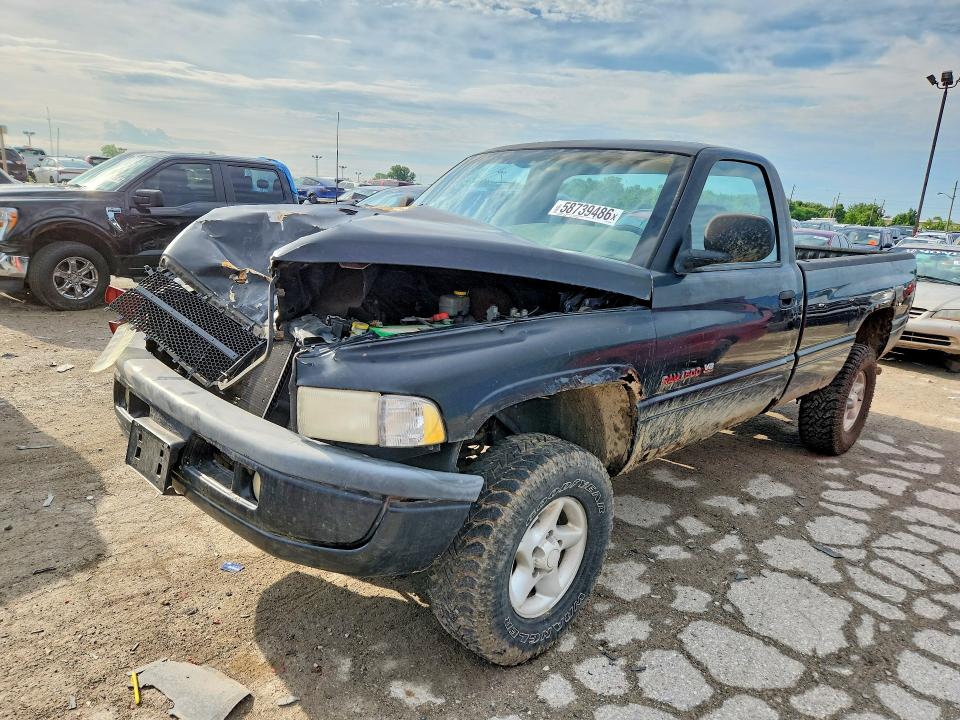 58739486 :رقم المزاد ، 1B7HF16Y3WS599395 vin ، 1998 Dodge Ram 1500 مزاد بيع