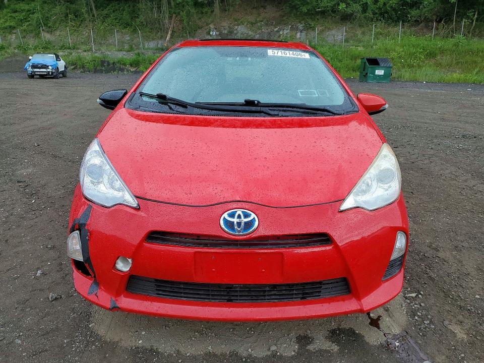 57161406 :رقم المزاد ، JTDKDTB34C1008302 vin ، 2012 Toyota Prius C مزاد بيع