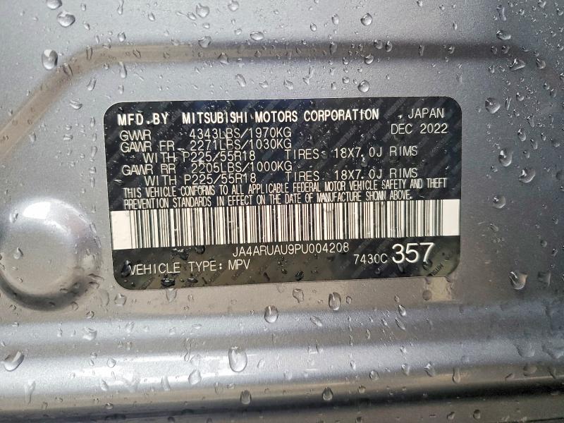 Aukcja sprzedaży 2023 Mitsubishi Outlander Sport, vin: JA4ARUAU9PU004208, numer aukcji: 57432256