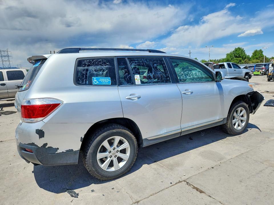 Aukcja sprzedaży 2012 Toyota Highlander, vin: 5TDBK3EH2CS119558, numer aukcji: 55764216